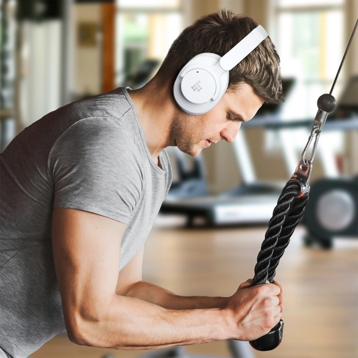 Tronsmart Sounfii Q20 ANC On-Ear Bluetooth 5.3 Kabellose Kopfhörer - Weiß