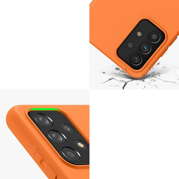 Silikon Case flexibilní silikonový pouzdro kryt Samsung Galaxy A22 4G červený