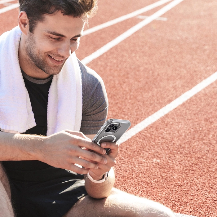 Dux Ducis Clin Mag Hülle mit MagSafe für iPhone 16 Pro – transparent