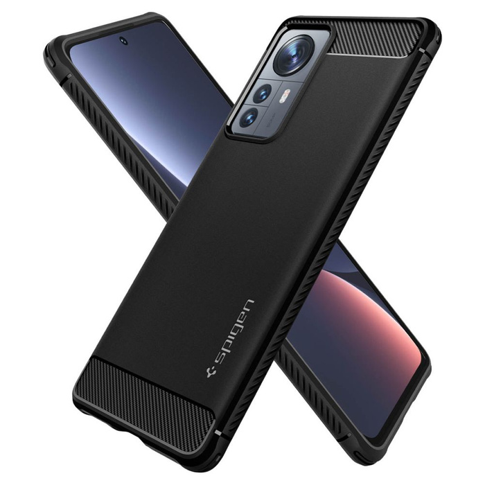 Spigen Rugged Armor XIAOMI 12T / 12T PRO MATTE NEGRO
