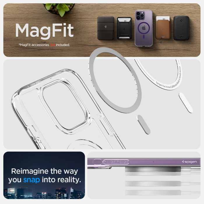 Spigen Ultra Hybrid Mag MagSafe IPhone 14 PRO MAX DEEP PURPLE