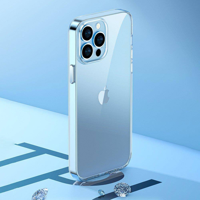 Funda iPhone 13 Kingxbar Elegant Series carcasa trasera transparente