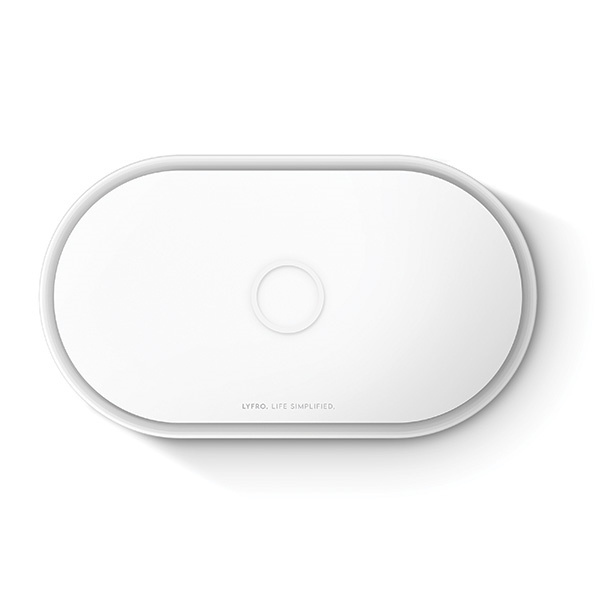 Sterilizátor UNIQ LYFRO Air Capsule UV-C Nabíječka Indukční 10W Bílý