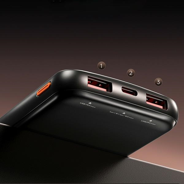 AWEI PowerBank P10K 10000 mAh 22.5W czarny/black