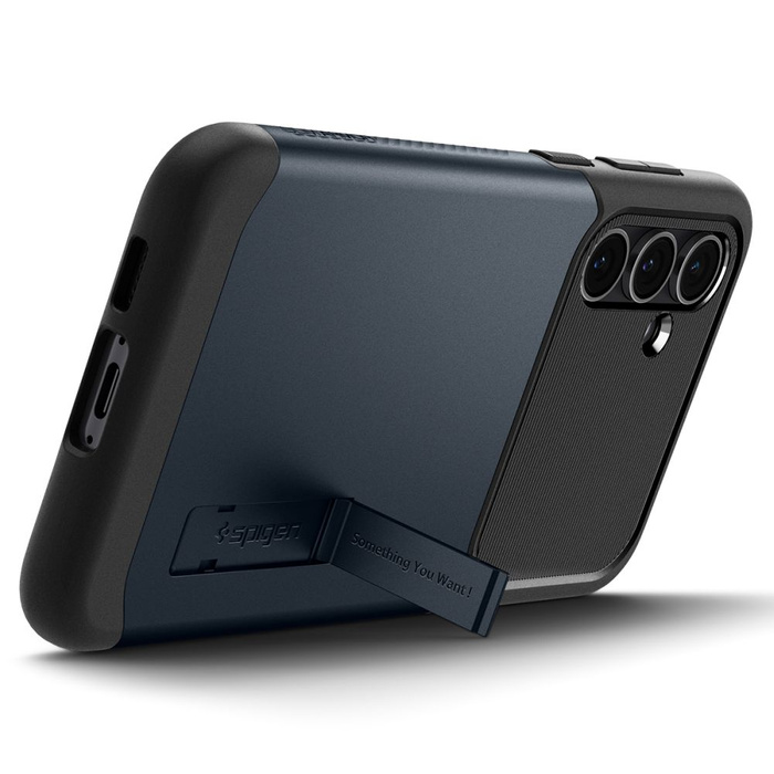 Funda Spigen Slim Armor Galaxy S23 FE Pizarra metálica Case