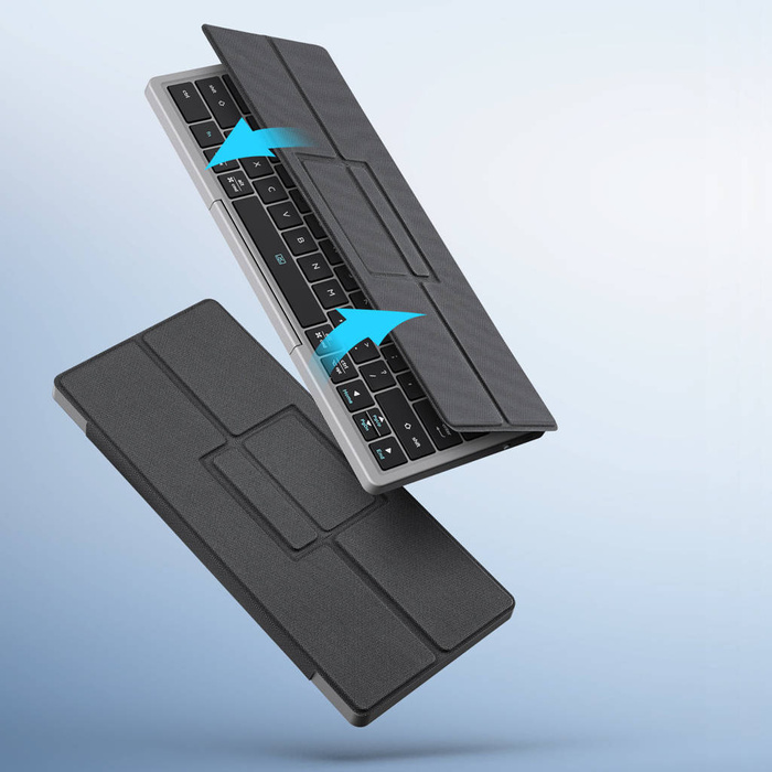 Dux Ducis OK Series kabellose Bluetooth-Tastatur mit Touchpad – Schwarz
