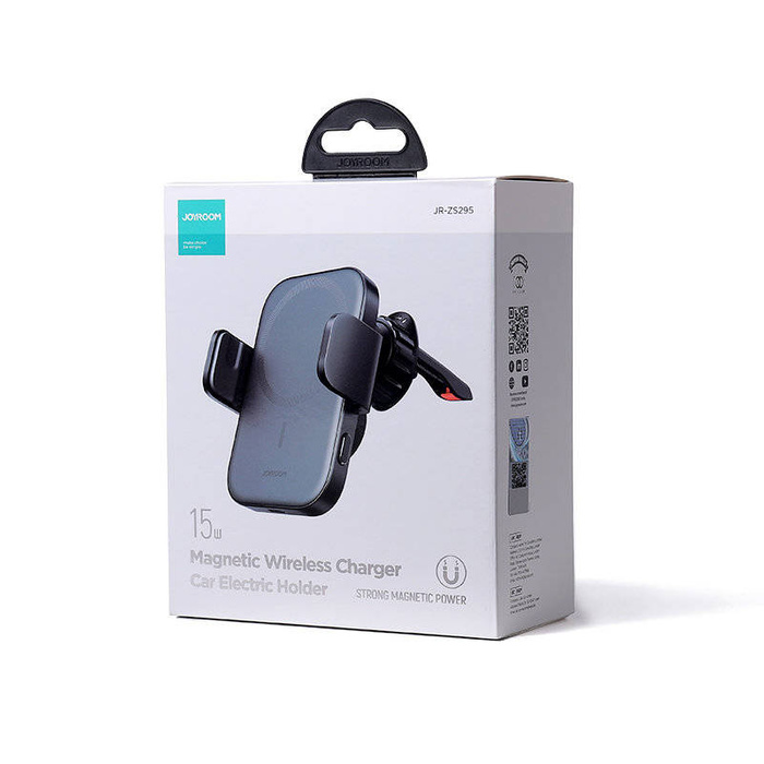 Joyroom Caricabatterie a induzione wireless Qi 15W (compatibile con MagSafe per iPhone) per presa d'aria (JR-ZS295)