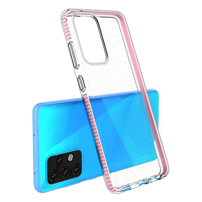 Spring Case Silikon Gel Handyhülle Schutzhülle für Samsung Galaxy A52s 5G / A52 5G / A52 4G schwarz
