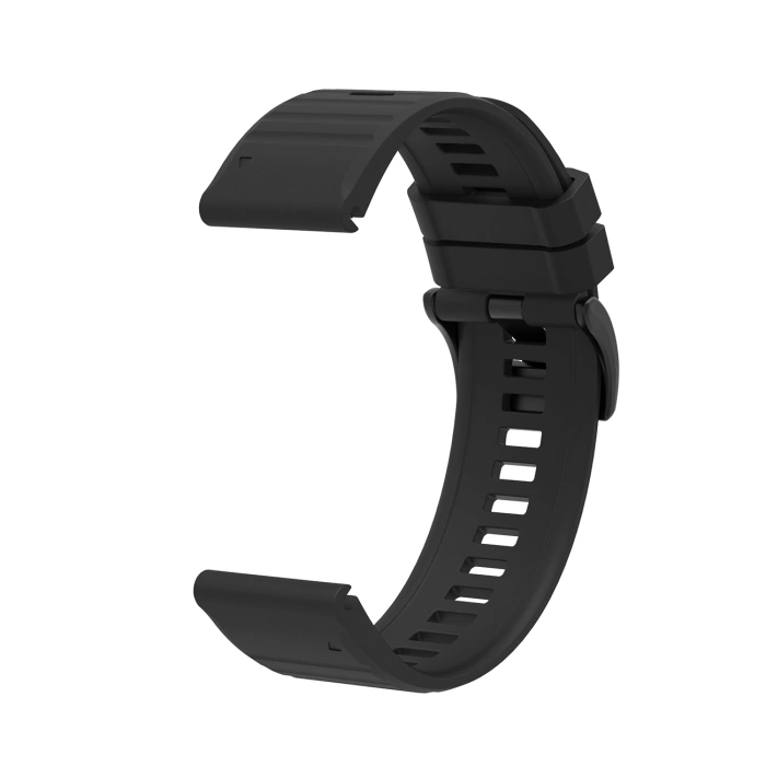 Garmin Fenix 3/5X/6X/7X Pro Silicone Strap - Black