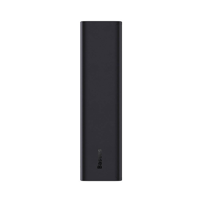 Baseus Adaman2 Powerbank mit bildschirmem digital 20000mAh 30W 2 x USB / 1x USB Typ C Power Delivery Quick Charge SCP, Oppo Super VOOC schwarz (PPAD050101)