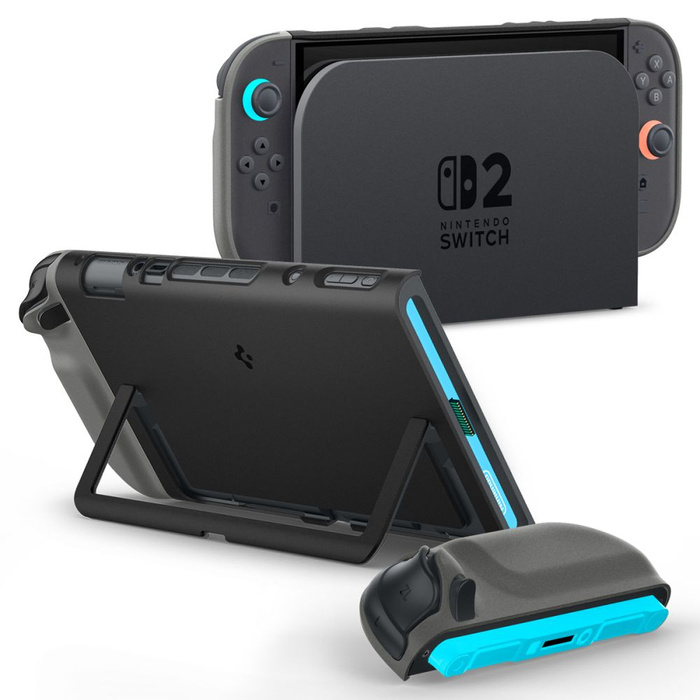 Spigen NANO POP NINTENDO SWITCH 2 SÉSAMO NEGRO