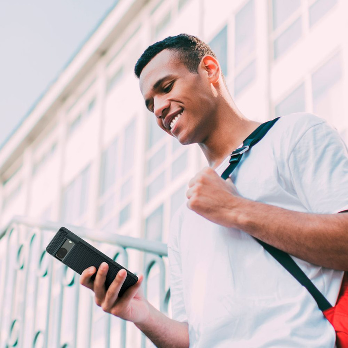 Spigen Liquid Air GOOGLE PIXEL 7 Cover MATTE NERO