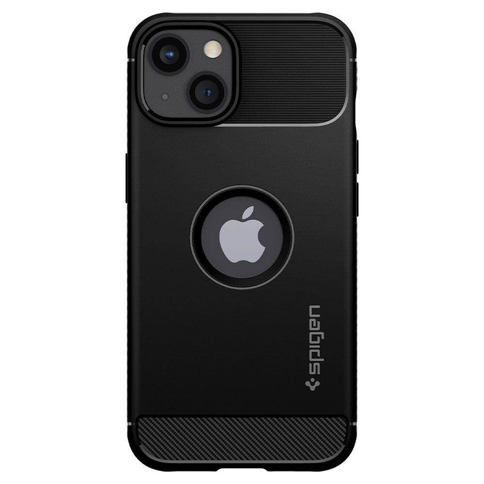 Case Puzdro Spigen Rugged Armor iPhone 13 MATTE BLACK