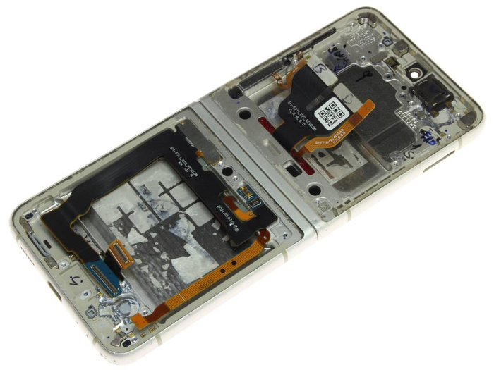 Display Originale Samsung Galaxy Z Flip 3 5G LCD Touch Nero Grado B