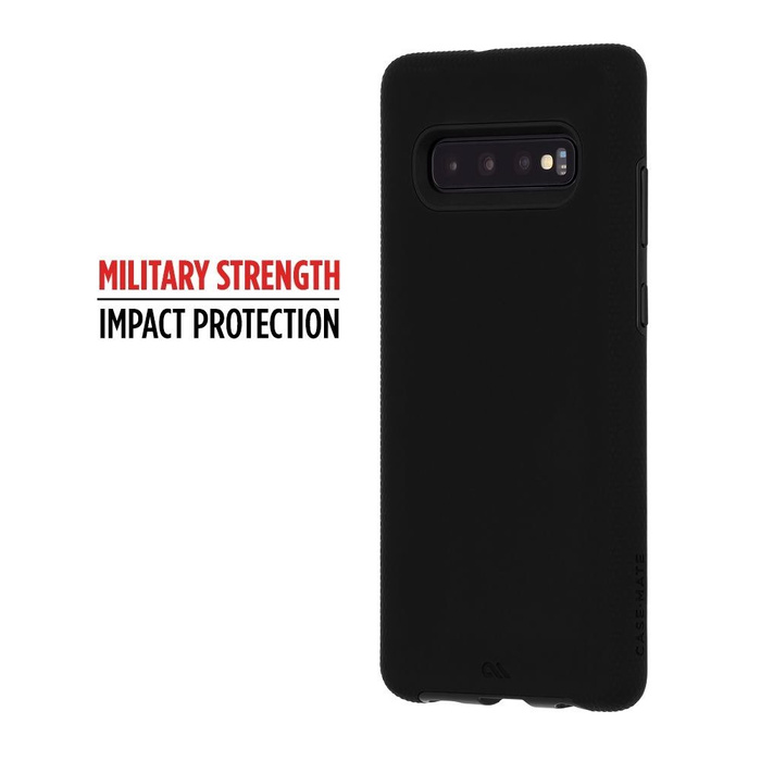 Cover Samsung Galaxy S10+ Plus Case-Mate Tough Grip Black Clear Cover 