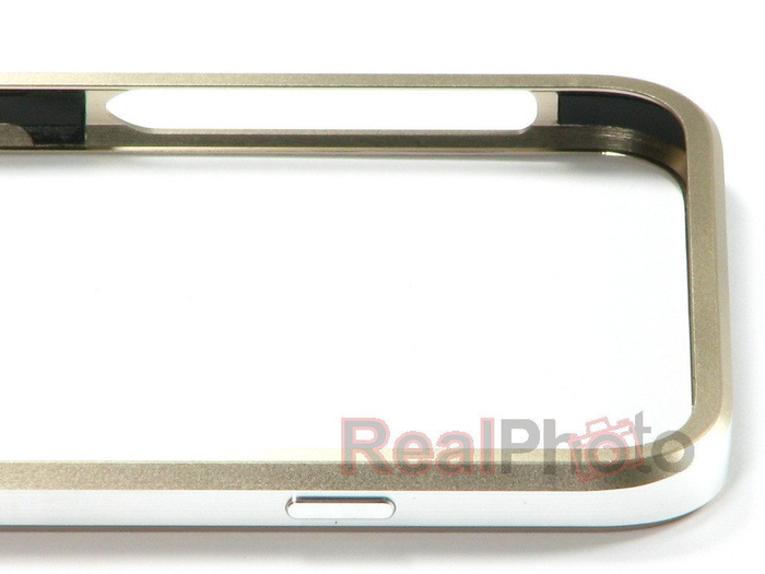 Cover per iPhone 6 6S LJY Sword Alu Bumper GOLD