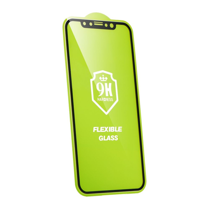 Szkło hybrydowe Bestsuit Flexible 5D Full Glue do iPhone 14 Pro czarny