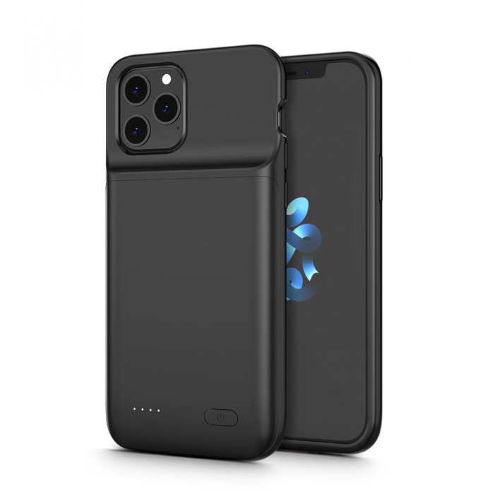 Telefontok TECH-PROTECT Powercase 4800MAH iPhone 12/12 Pro Fekete fekete tok Fekete tok