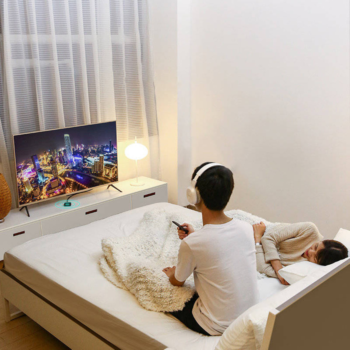 Ugreen 2 az 1-ben Bluetooth 5.0 adó/vevő zene fekete (CM144)