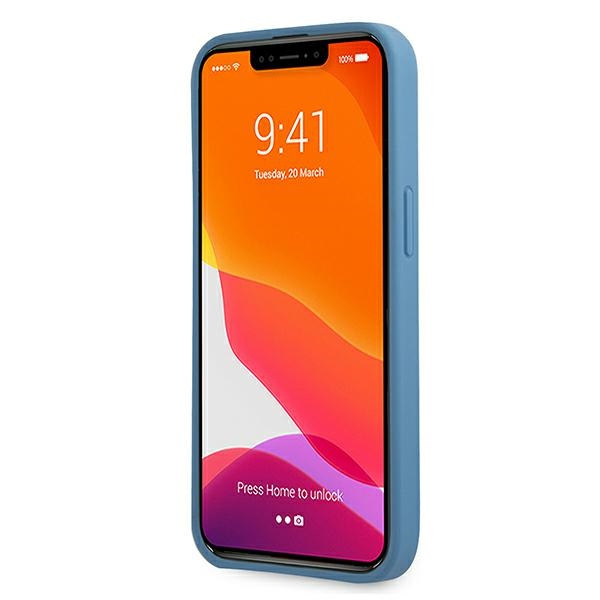 Case GUESS Apple iPhone 13 Mini 4G With Ring Stand Blue Hardcase