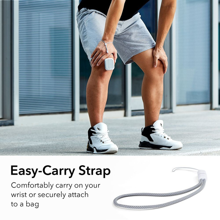 Puzdro Esr Orbit Halolock MagSafe Apple Airpods Pro 1 / 2 White Case