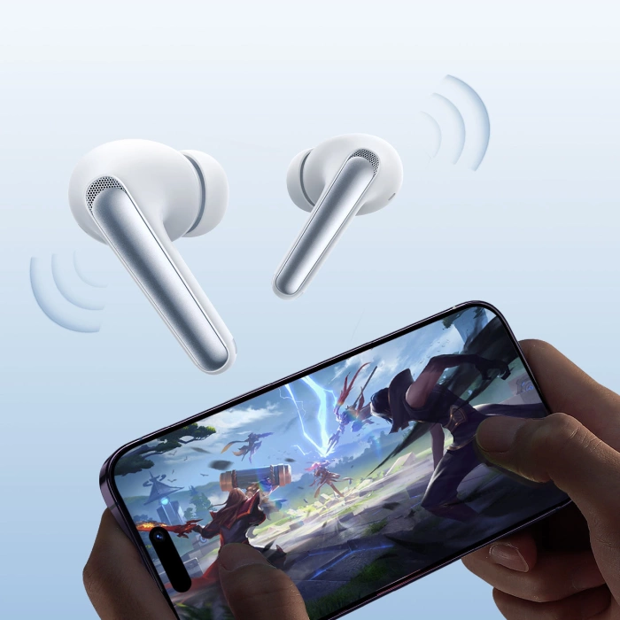 Joyroom Funpods JR-FN2 In-Ear-TWS-Kopfhörer mit Bluetooth 5.4, ANC-Funktion und IP54-Schutz – Weiß