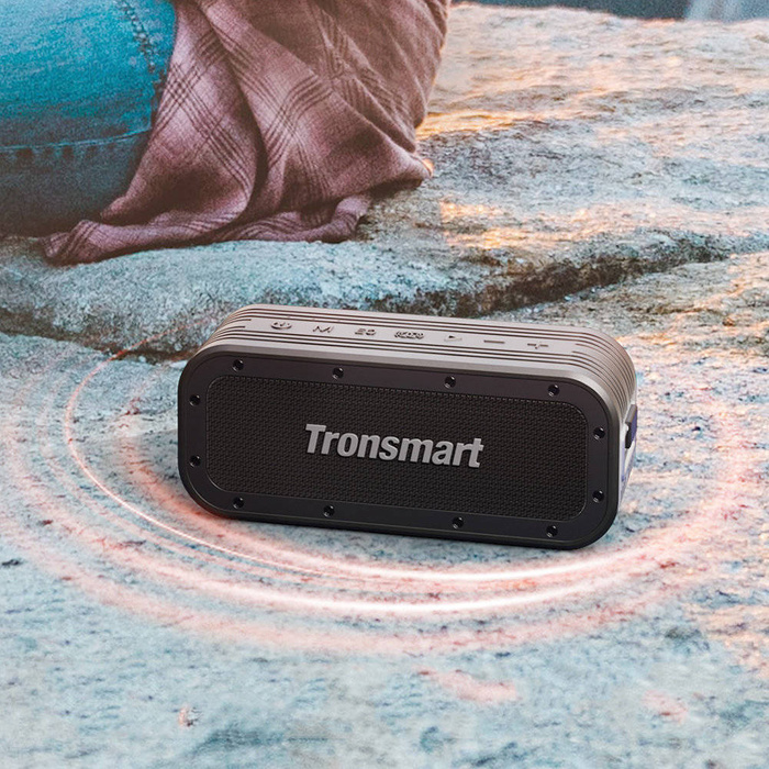 Tronsmart Force X wasserdichter drahtloser Bluetooth-Lautsprecher 60W schwarz
