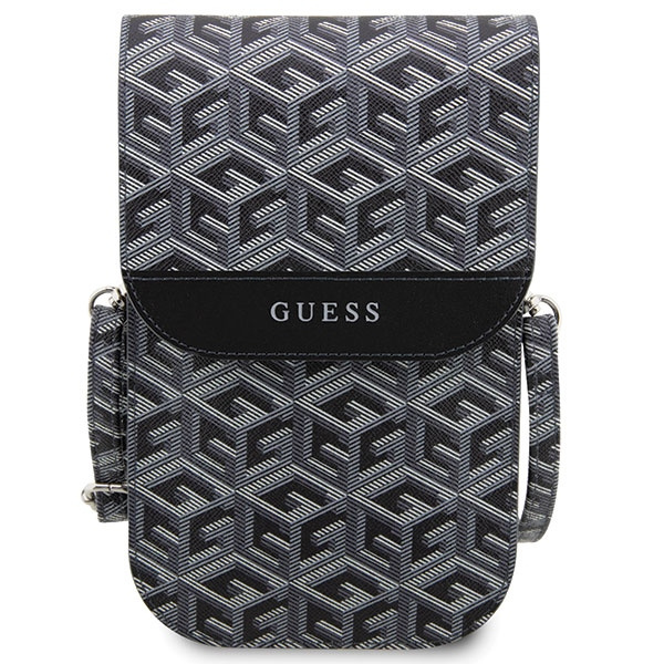Guess Sac à main GUWBHGCFSEK noir/noir GCube Stripe