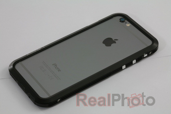Case LJY Assem 1 iPhone 6 6S Aluminum Bumper Frame Black