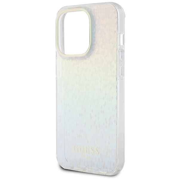 Etui Guess GUHCP14LHDECMI iPhone 14 Pro 6.1" wielokolorowy hardcase IML Faceted Mirror Disco Iridescent Case
