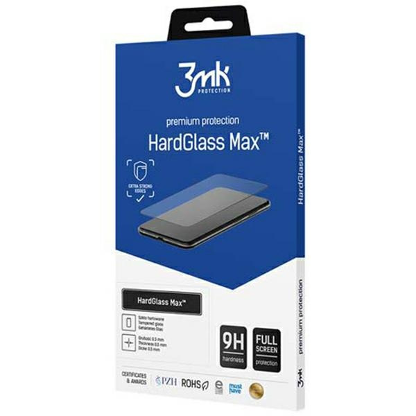 3mk HardGlass Max Xiaomi Redmi Note 12 Pro+ černá/černá, Fullscreen Glass