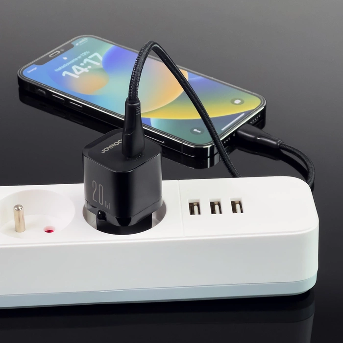 Mini cargador USB C 20W PD Joyroom JR-TCF02 | negro