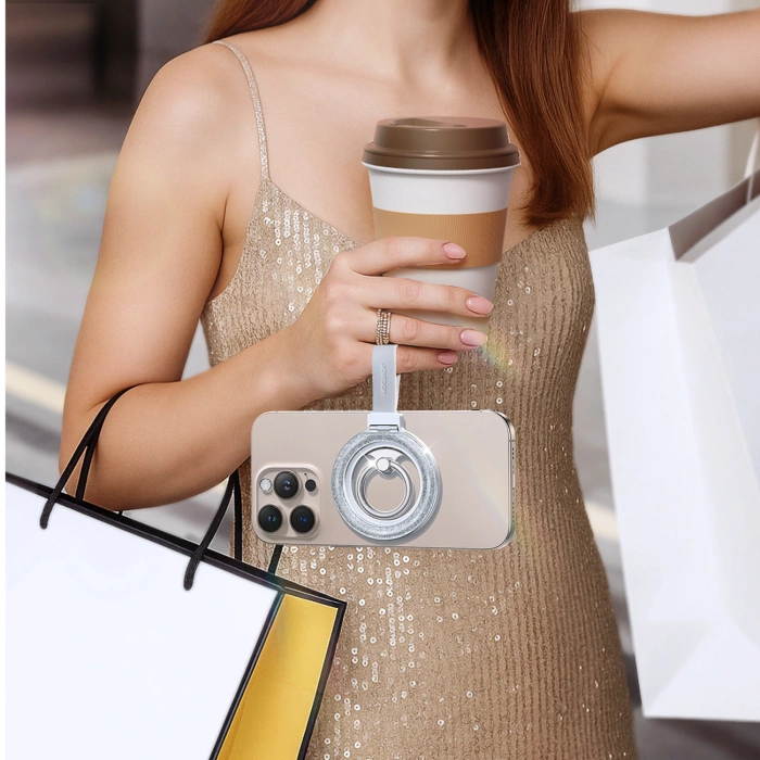 Joyroom JR-ZS425 magnetic ring holder - white