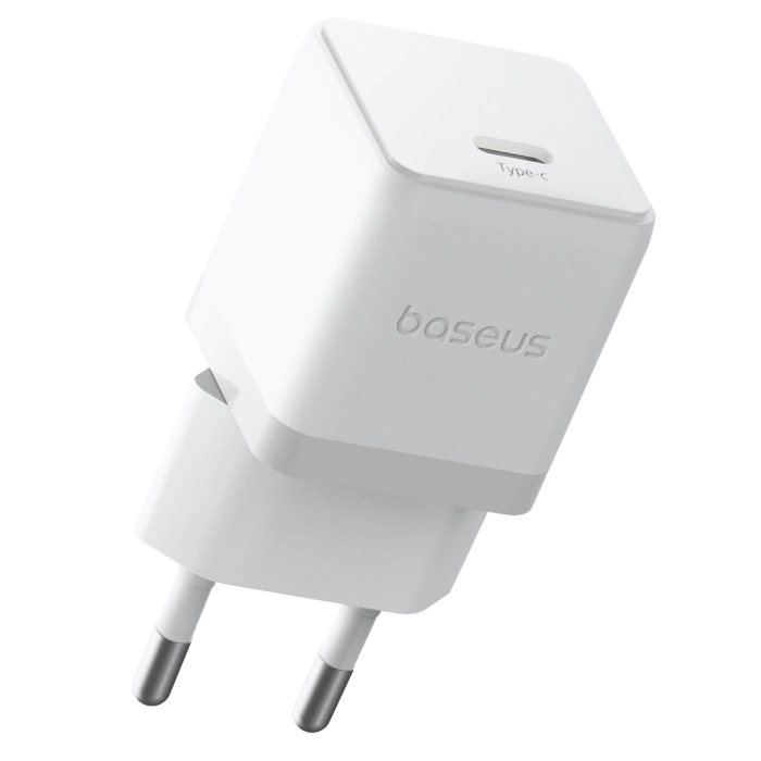 Baseus Palm 20W USB-C Wandladegerät - Weiß