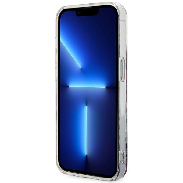 Hülle Guess GUHMP14XHCFWSP iPhone 14 Pro Max 6,7" rosa/rosa hartcase Flower MagSafe Case