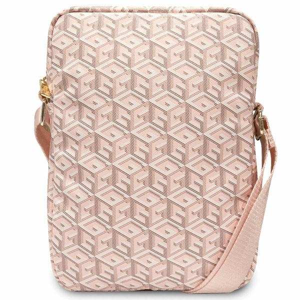 Guess GUTB10HGCFSEP Borsa per tablet GCube Stripe 10" rosa/rosa