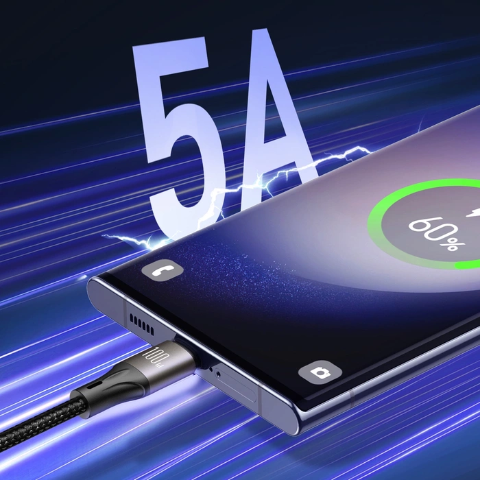 Joyroom Light-Speed ​​Series SA25-CC5 100W Cable USB-C / USB-C 1,2m - Negro