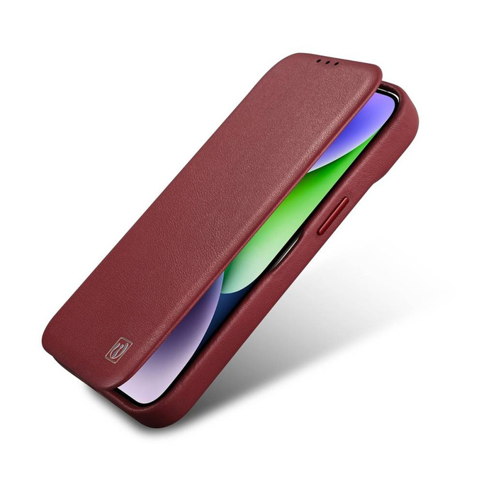 iCarer CE Premium Folio Case iPhone 14 Pro Flip Magnetic MagSafe Rouge (WMI14220714-RD)