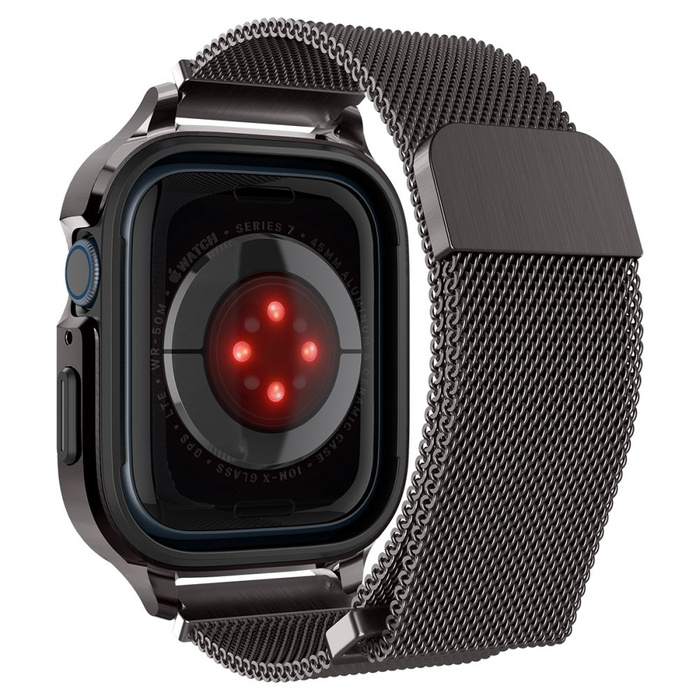 Spigen METAL FIT "PRO" Apple Watch 7 / 8 (45 MM) GRAPHIT