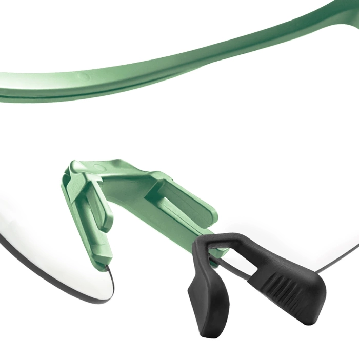 Rockbros Photochrome Fahrradbrille mit UV-Schutz und Korrektureinsatz - Grün