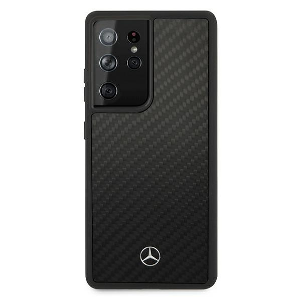 MERCEDES Samsung Galaxy S21 Ultra G998 Dynamic Line Tasche MEHCS21LRCABK Schwarz HardHülle