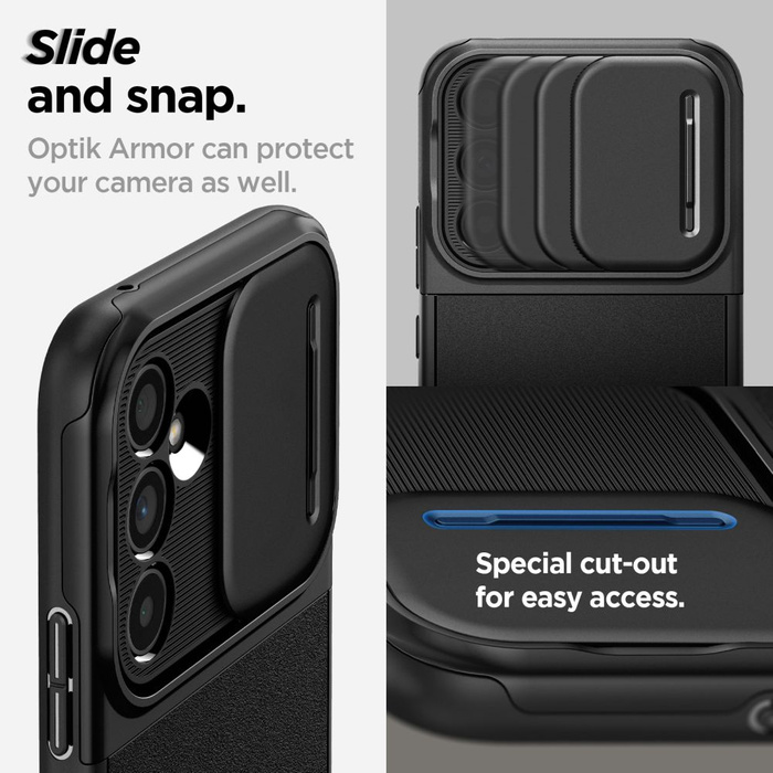 Hülle Spigen Optik Armor Galaxy A54 5G Schwarz