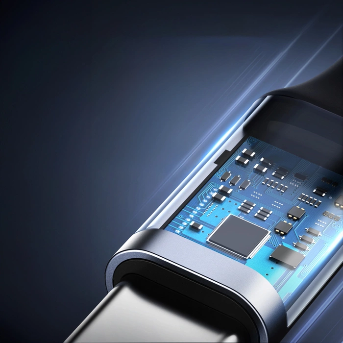 Angle cable USB-C to USB-C UGREEN US334 5A, PD 100W, 2m (black)