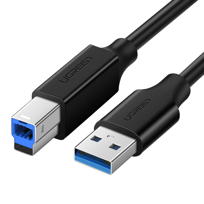 Ugreen kabel USB-A - USB-B 5Gb/s kabel pro tiskárny 2m černý (US210)