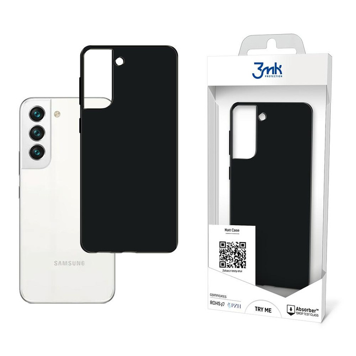Matt Case opaca 3mk Sam S901 S22 nera / nera