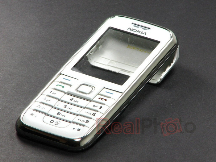 NOKIA 6233 Custodia bianca completa originale di grado A