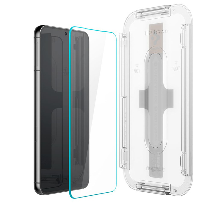 Tempered Glass Spigen Glas.tr "ez Fit" 2-pack Galaxy S23 Plus Čirý