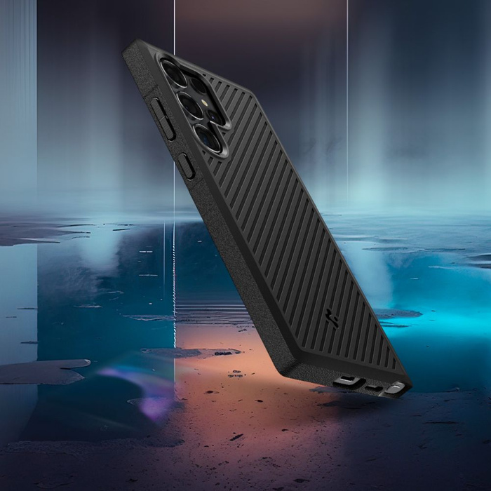 Funda Spigen Core Armor Samsung Galaxy S24 Ultra MATTE Negro Case