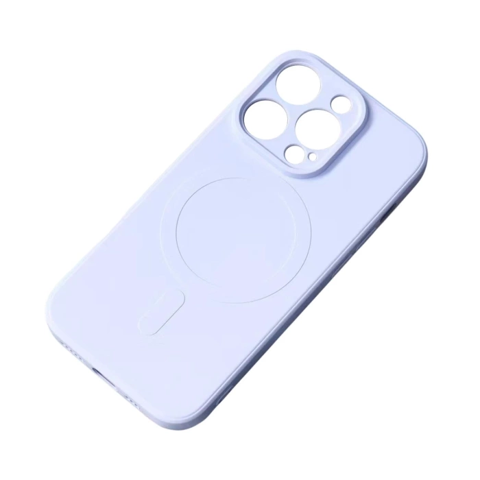 Silicone Case with MagSafe for Samsung Galaxy A36 5G - light blue