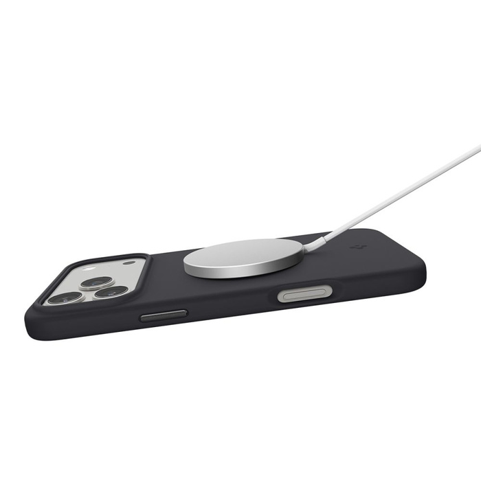 Spigen SILICONE FIT Mag MagSafe IPhone 17 PRO MAX BLACK